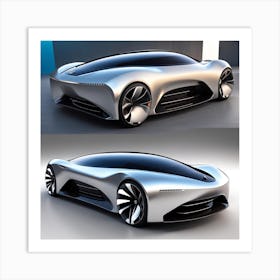 Futuristic Car 6 Art Print