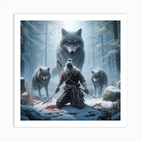 Shadow Of The Hunter Art Print