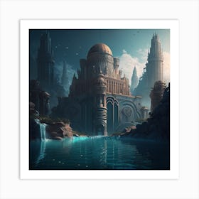 Fantasy City Art Print