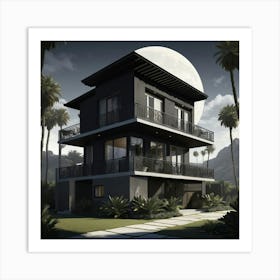 Default Mi Casa Su Casa Black Art 3 Art Print