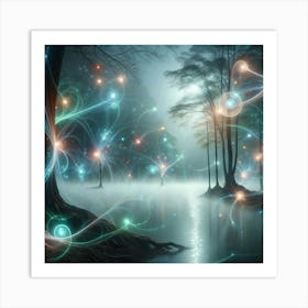 Mystical Forest 1 Art Print