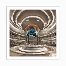 Envision A Future Where The Ministry For The Future Has Been Established As A Powerful And Influential Government Agency 56 Art Print