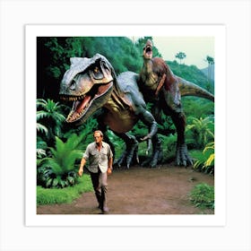 Jurassic Park Art Print