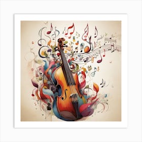 Music, Notes Art Print