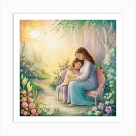 Mother And Child Art Print