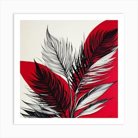 'Feathers' Art Print