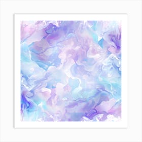 Abstract Watercolor Painting 1 Art Print