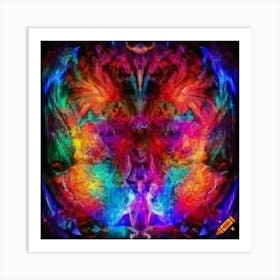 Psychedelic Art 1 Art Print