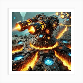 Geothermal Blasters Art Print