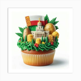 Minsk Cupcake 1 Art Print