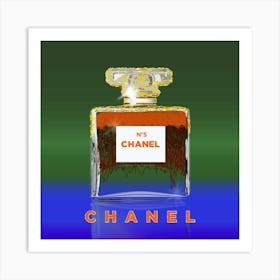 CHANEL PARFUM G SQ Art Print