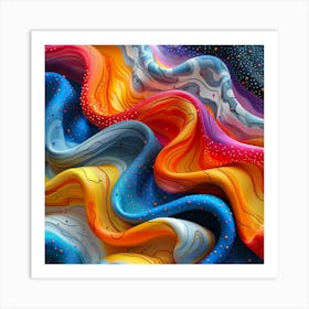 Abstract Painting 33 Art Print