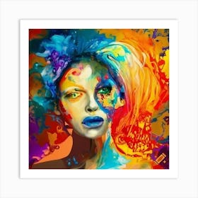 Abstract Painting Art Print