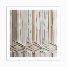 Wood Paneling Art Print