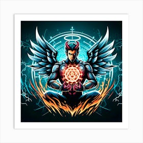 Demon 2 Art Print