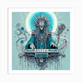 Dj Dj Dj 1 Art Print