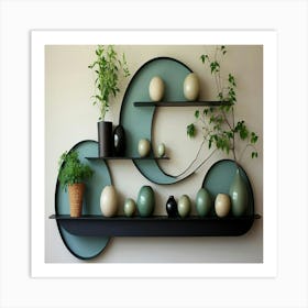 Wall Shelves Art Print