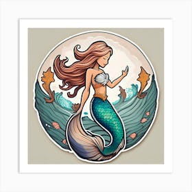 Mermaid Art Print