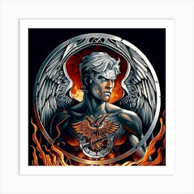 Angel Of Fire Art Print