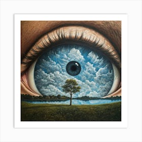 Eye Of The Sky Art Print