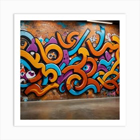 Brick Layers: Urban Art Explored Art Print