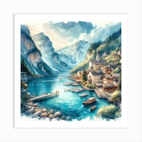 Switzerland 4 Art Print