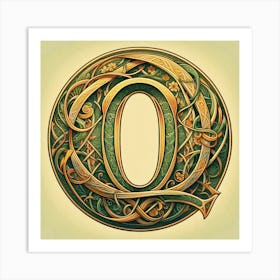 Letter OI Art Print