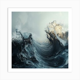 Ocean Waves 2 Art Print