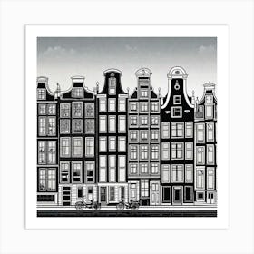 Amsterdam 3 Art Print