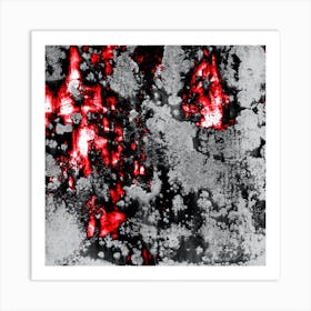 Red Fire Art Print