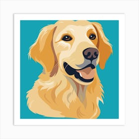 Golden Retriever Art Print