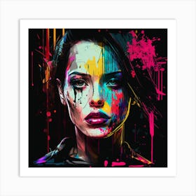 Portrait Of A Woman 20 Art Print