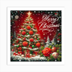 Merry Christmas 9 Art Print