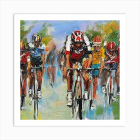 FINISH THE RACE! #00004 Art Print