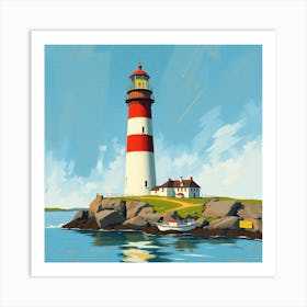 Lighthouse 42 Art Print