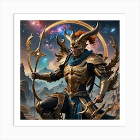 Hero Of The Gods Art Print