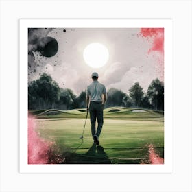 Ethereal Day On The Green Art Print