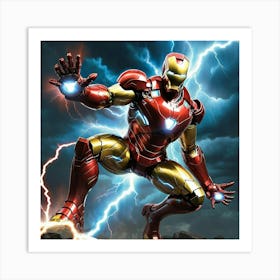 Iron Man 4 Art Print