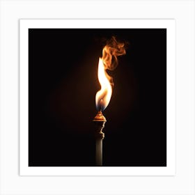 Flame Art Print