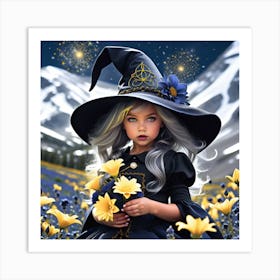 Little Witch Art Print