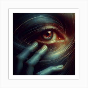 Eye Of A Woman 1 Art Print