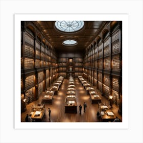 Library Of Congress 2 Art Print