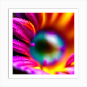 Gerbera Flower Art Print