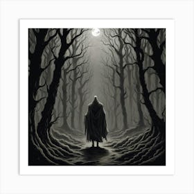 Dark Forest 10 Art Print