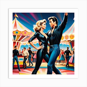 Grease Fever Art Print