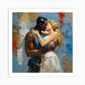 Dance, Kiss, and More? Art Print