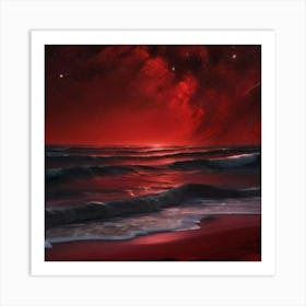 Nebula Art Print