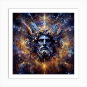 Head Of Medusa Art Print