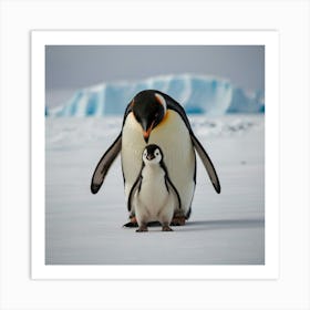 King Penguin Art Print