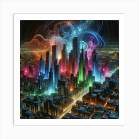 Cityscape 7 Art Print